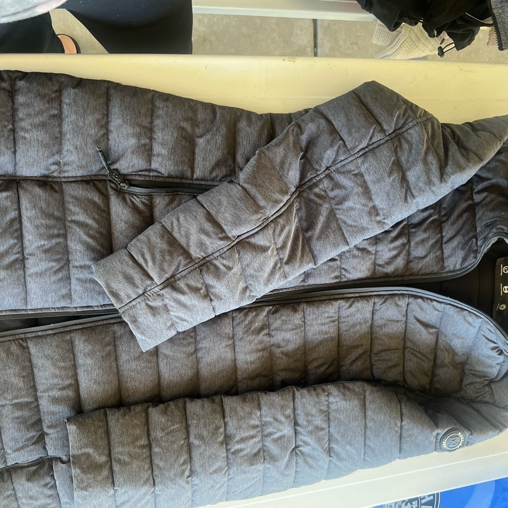 Nautica Gray Puffer Jacket